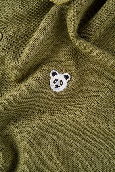 WWF Market Μπλουζάκι Panda Polo Collar - Χακί