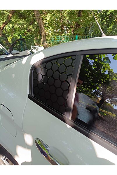 Sticker Works EGEA Kelebek Cam Petek Desen - Sağ Sol