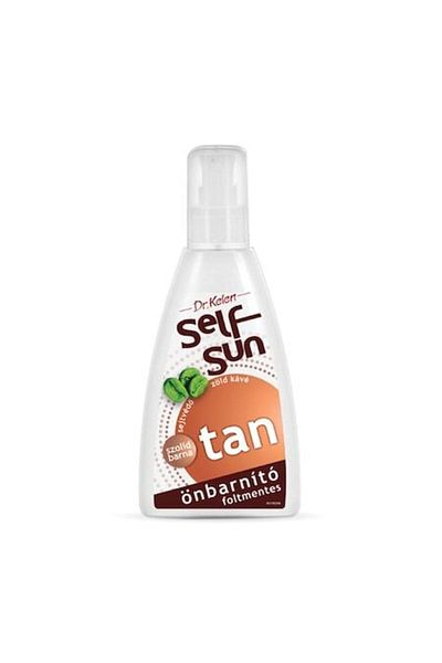 Dr. Kelen Autobronzant Tan SelfSun Dr.Kelen, cu cafea verde si vitamina E, bronz decorativ, fara pete, 150 ml