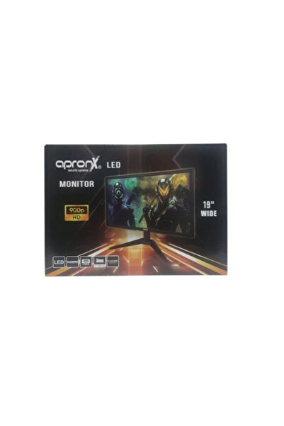 APRONX Apx-Nw19 900P 19" Led Vga+Hdmi Monitor
