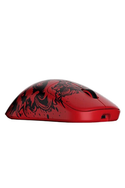 WAIZOWL OGM Cloud Crimson Lion 8K Hz PixArt 3950 Sensör Kablosuz Simetrik Gaming Mouse
