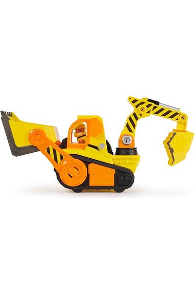 UZUNKAYA HOME Paw Patrol Rubble Crew Deluxe Bulldozer with Sound and Light 40 cm