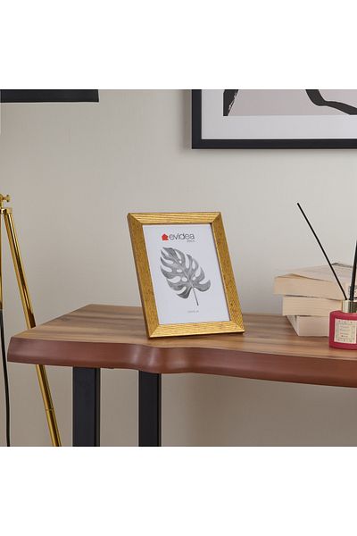 Evidea Deco Sunflower Frame - Gold - 13X18 cm