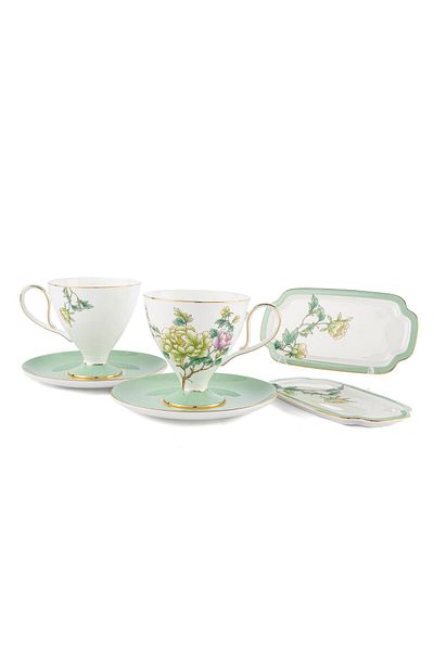Mikasa Moor Glory 6 Pieces 2 Tea Cup Set 240Cc