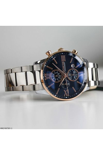 Homies Hm21007S01-3 Men's Wrist Watch with Steel Band