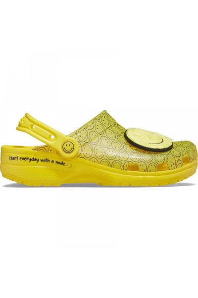 Crocs Clogs Crocs Classic Translucent Smiley Clog 38-39 EU - M6/W8 US Multicolor - Multi
