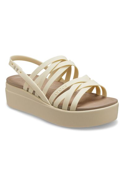 Crocs Sandale cu platformă joasă Brooklyn Strappy - Os