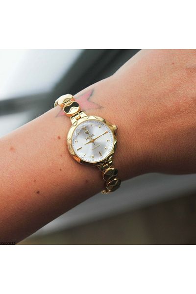 Fiesta Fs600832 Women's Wrist Watch with Steel Band