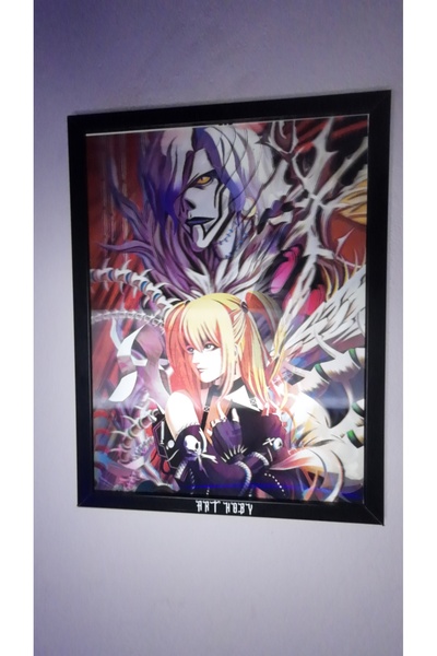 ArtHoby Death Note Kira - L - Misa With Shinigami's Lenticular 3D Hareketli T...