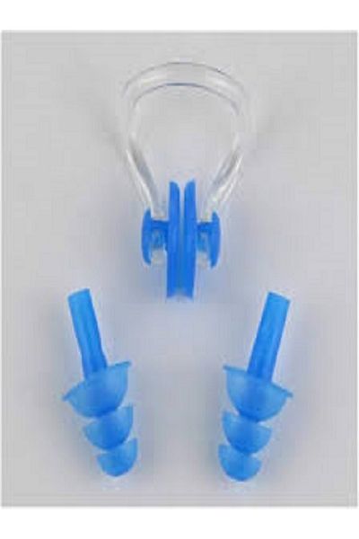 Generic Gene - Nose/Ear Clips - Silicone Earplugs and Nose Clip Set