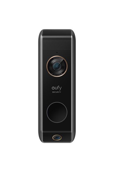 eufy Sonerie video suplimentară S330, 2K HD, baterie de 6 luni, wireless, cameră duală, necesită HomeBase