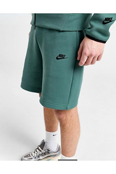 Nike Sportswear Tech Fleece Yeşil Erkek Şort