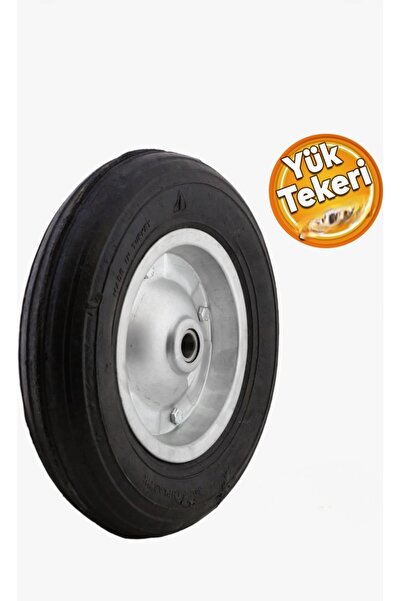 Keskin El Arabası Yük Taşıma Tekeri Bilyeli Rulmanlı Dubleks Teker Çelik Jant