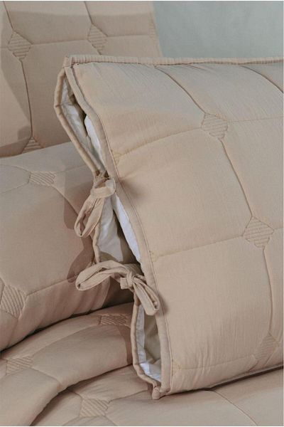 Çeyiz Diyarı Cratos Comfort Double Bedspread Beige