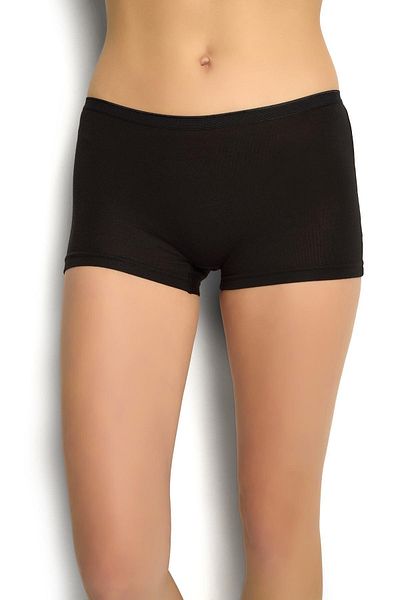 Jiber Γυναικείο Μαύρο Modal Fabric Lycra Boxer 2 Pack 621