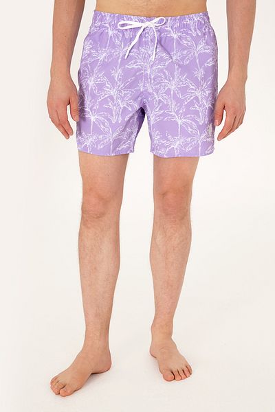 U.S. Polo Assn. Men's Lilac Swim Shorts 50299781-Vr034