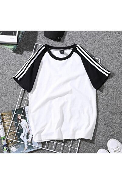 Cool mans Υπερμεγέθες μπλουζάκι από χτενισμένο βαμβάκι με ρίγες στους ώμους, ...