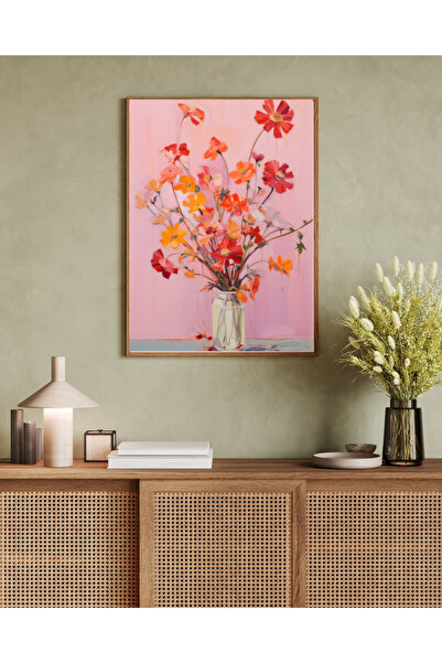 woodhomeworks Tek Parça Salon Ofis Dekor Tablo Ttk