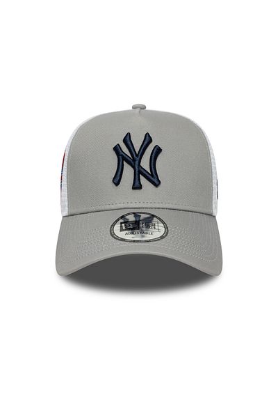 NEW ERA Side Patch Trucker Neyyan Gra Unisex Gray Hat