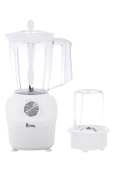 Royal 3 In 1 Countertop Electric Blender 1.75 Liter, 2 Speed Level With Pulse Function 1.5 L, Ra-bg160