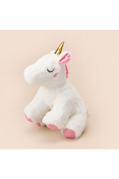Evidea Soft Unicorn Figured Pillow - White - 25X32 cm