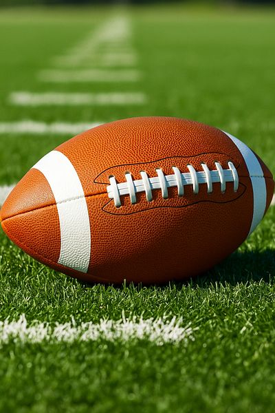 CAN American Football Ball – Durable Stitched, Professional Match Ball, Suitable for Training and Game
