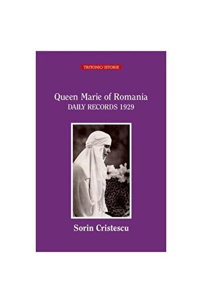 Editura Tritonic Regina Maria a României. Înregistrări zilnice 1929, Sorin