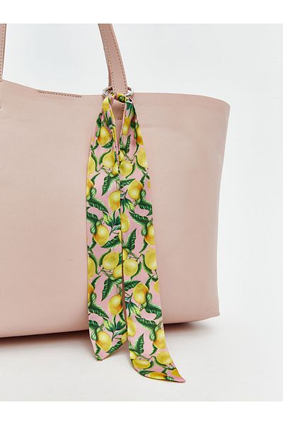 LC Waikiki Leather Look Women's Shoulder Bag with Scarf Detail