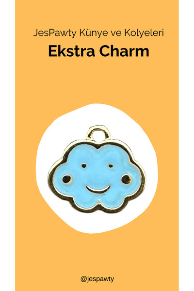 JesPawty Kolye ve Künye İle Uyumlu Charm Altın Kaplama