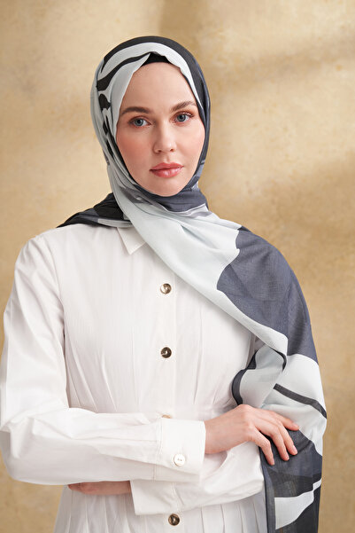 ARMANDA Silk Cotton Sarah Pattern Shal