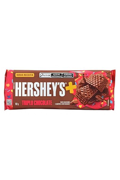 Hershey's Wafer Triplo Chocolate 102 g, Napolitane