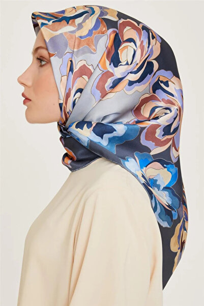 Armine Μεταξωτό μαντήλι λουλουδιών Twill 9234D02 (T) - 34