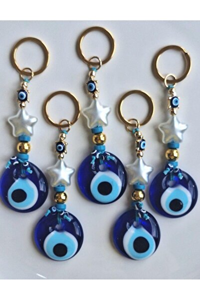 Svc Aksesuar Anul Nou 5 bucăți cadou de lux Star detaliat breloc cu mărgele