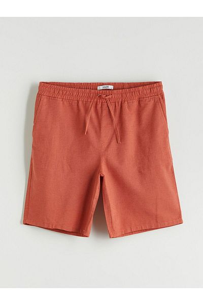 LC Waikiki Xside Comfortable Fit Linen Blend Men's Shorts
