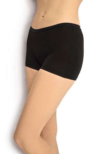 Jiber Γυναικείο Μαύρο Modal Fabric Lycra Boxer 2 Pack 621