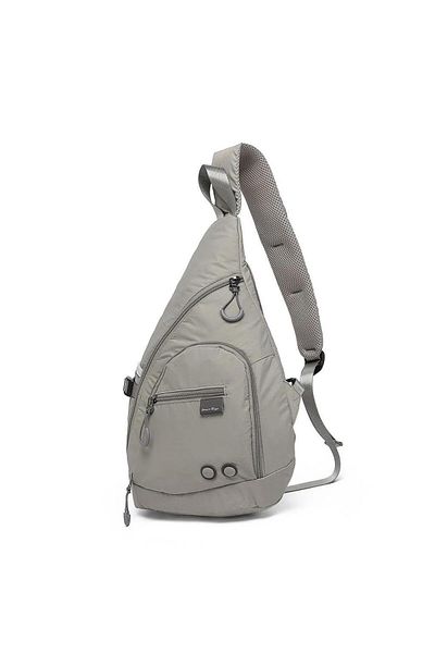 SMART BAGS Изключително лека унисекс чанта за през рамо BC 3228 - светло сива