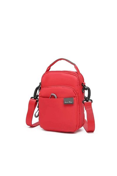 SMART BAGS Extra Light Unisex Messenger Bag Bc 3152 - Red