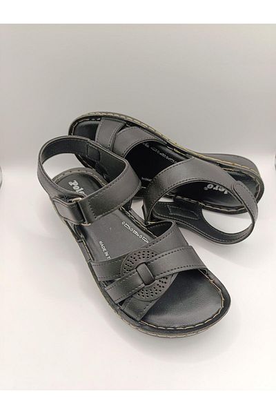 Bukond Daily Women's Velcro Strap Sandals Soft Comfortable