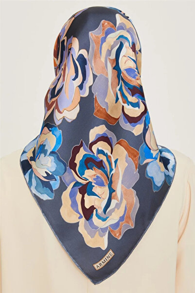 Armine Μεταξωτό μαντήλι λουλουδιών Twill 9234D02 (T) - 34