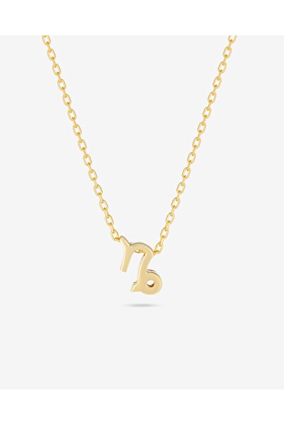 MEKS JEWELS Gümüş Oğlak Burcu Kolyesi