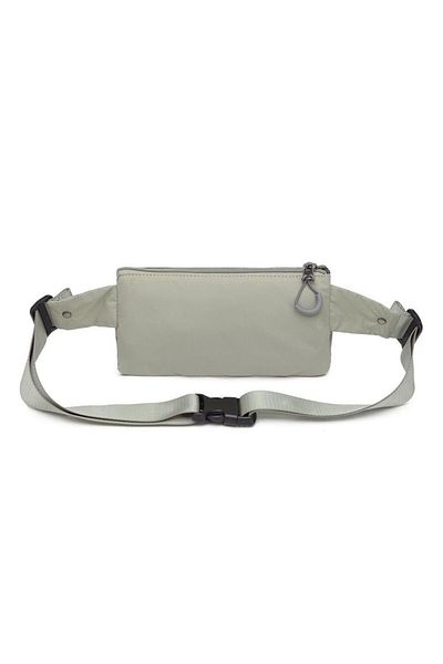 SMART BAGS Extra Light Fabric Unisex Waist Bag Bc 3149 - Light Gray