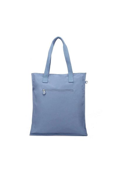 SMART BAGS Geantă de umăr pentru femei Crinkle Jeans-albastru Smb3076