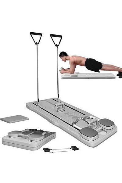 Fitness World 5-in-1 Foldable Pilates Exercise Board for Push-ups and Abs