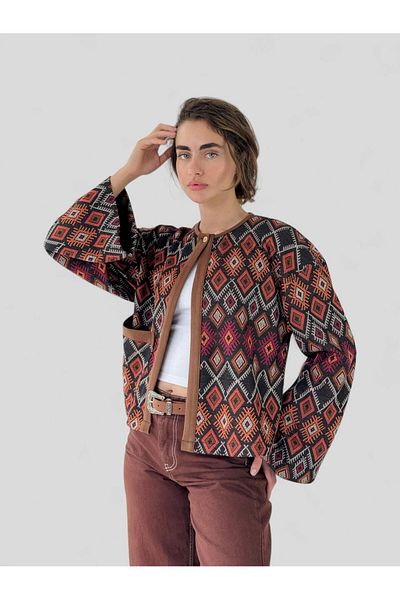 Retrobird Jachetă Poncho Light Femei Portocaliu