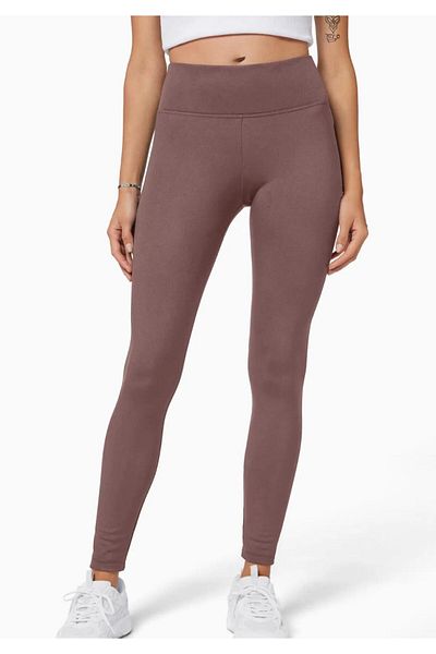 Wearflawless Women's High Waist Gathering Stretchy Leggings for Fitness, Yoga, Running and Casual Scuba Fabric Leggings
