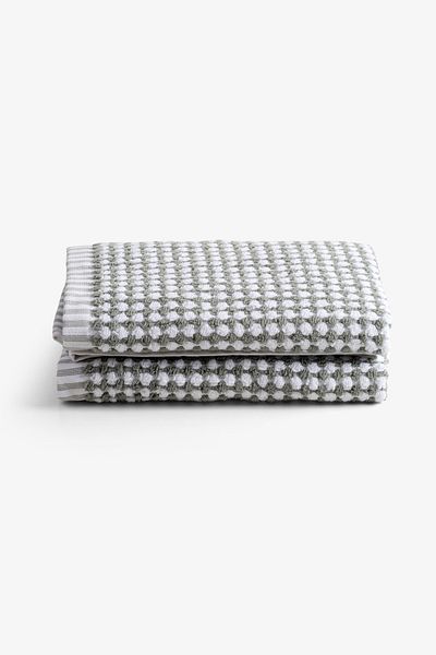 Goldstar Home Alba 2-Piece Face Towel Set 50X80 Green