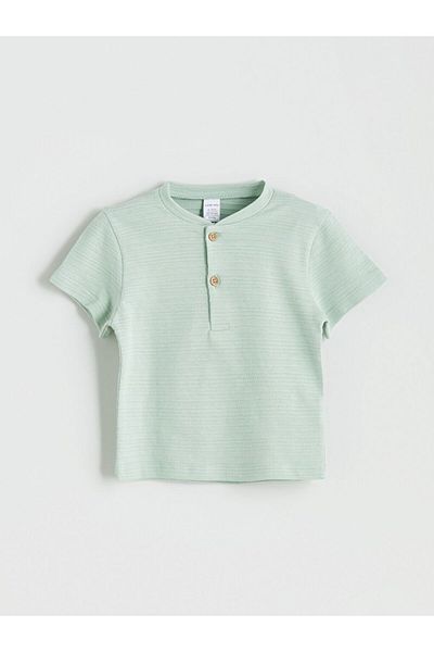 LC Waikiki Lcw Baby Basic Baby Boy T-Shirt and Shorts 2-Pack