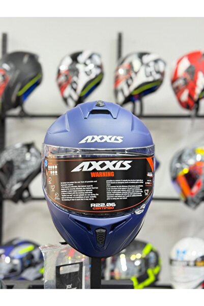 AXXIS DRAKEN S SOLID A7 MATT BLUE KASK