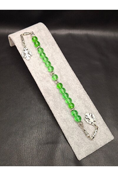 Han Ticarethane Set de 15 mărgele de rugăciune Zaza din sticlă cu design de c...