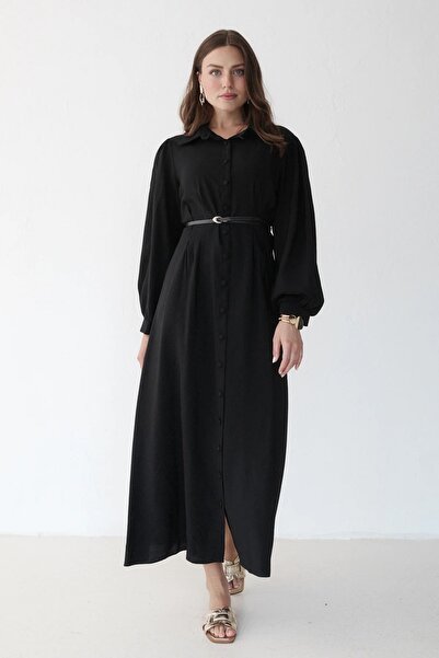 Melike Tatar Modal Belted Dress 2363